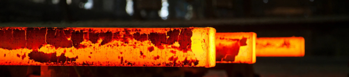 Molten hot steel