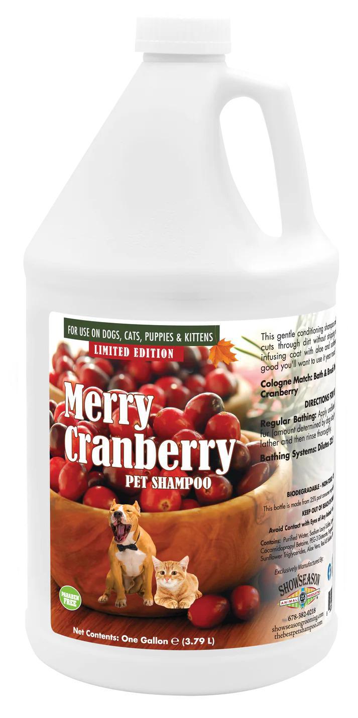 Merry Cranberry Pet Shampoo | Showseason® - Gallon