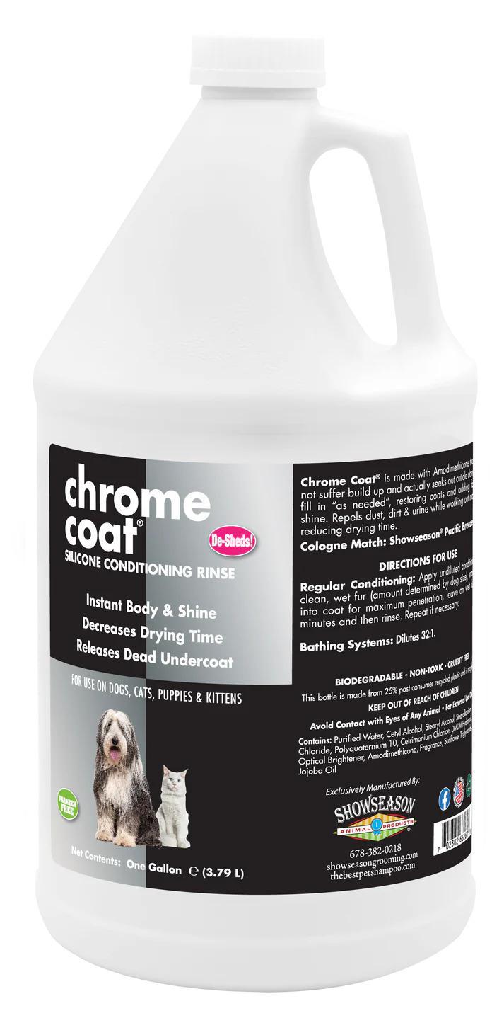 Chrome Coat® Silicone Pet Conditioning Rinse | Showseason® - Gallon