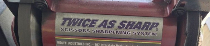 Twice as Sharp machine up-close