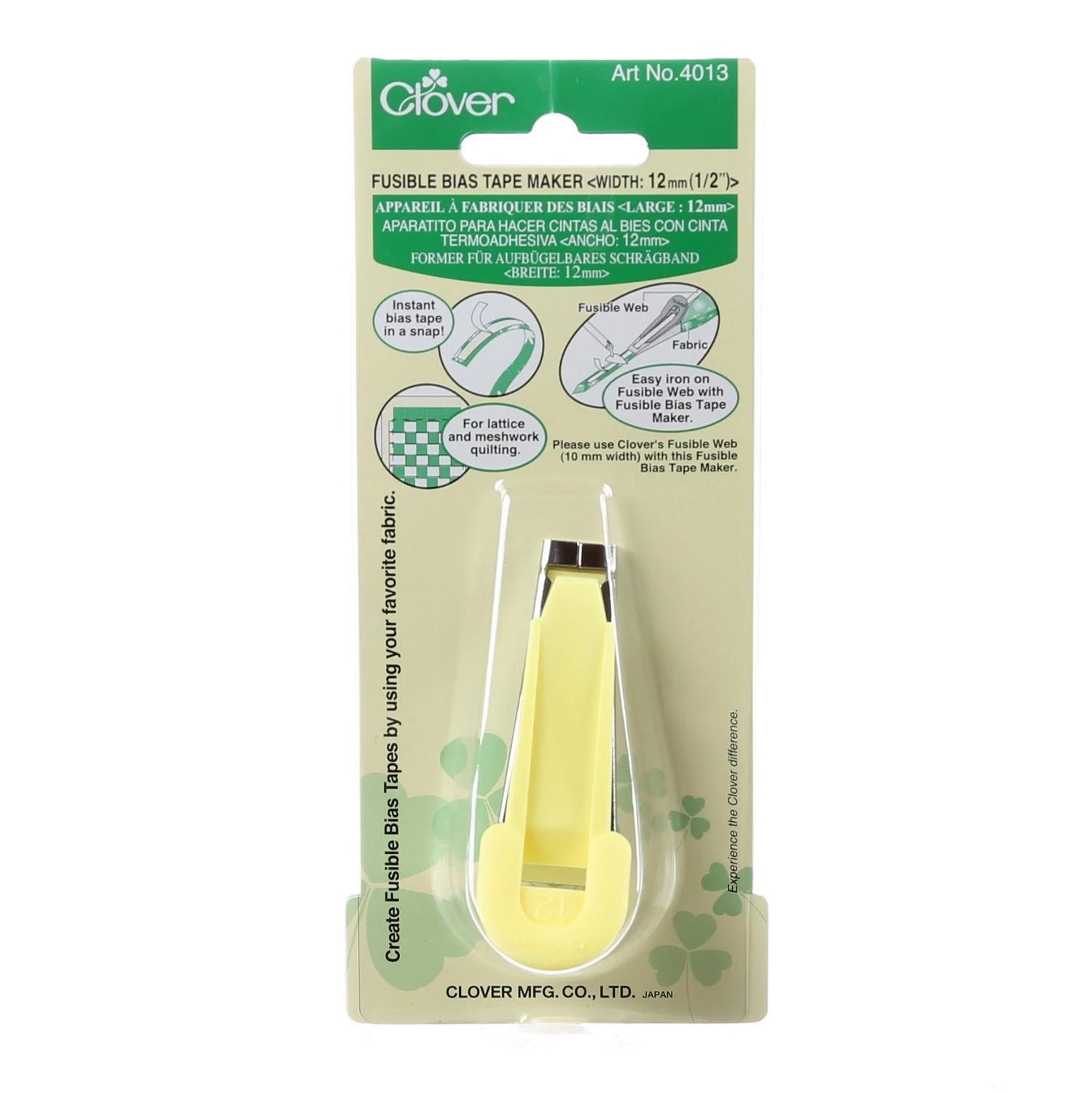 Clover Fusible Bias Tape Maker 12mm 1/2in