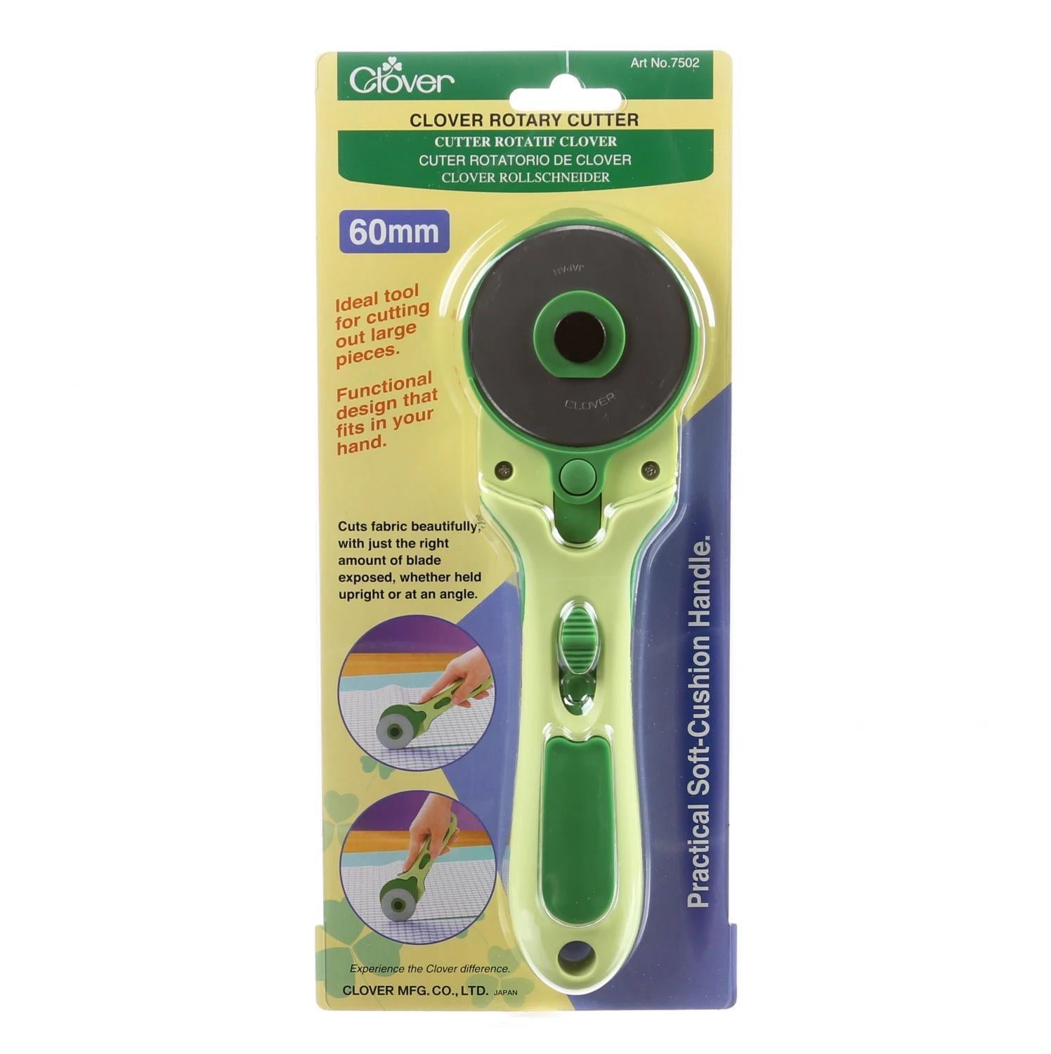 Clover 60mm Soft Grip Rotary Cutter