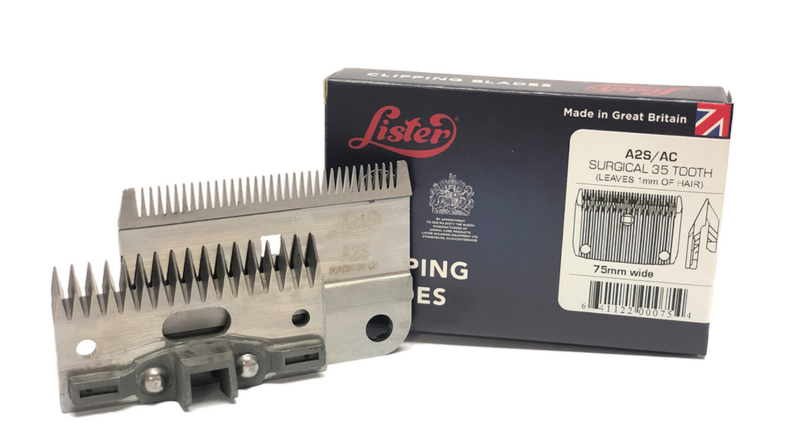 Lister A2S/AC 1mm Surgical (Large Animal Blade Set)