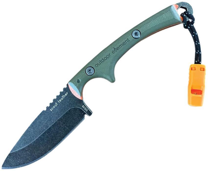 Outdoor Element Scout Feather Fixed Blade