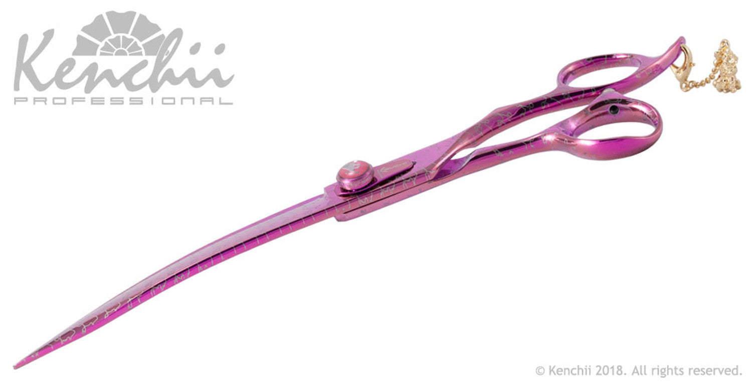Kenchii Pink Poodle™ | 8.0" Curved Shear