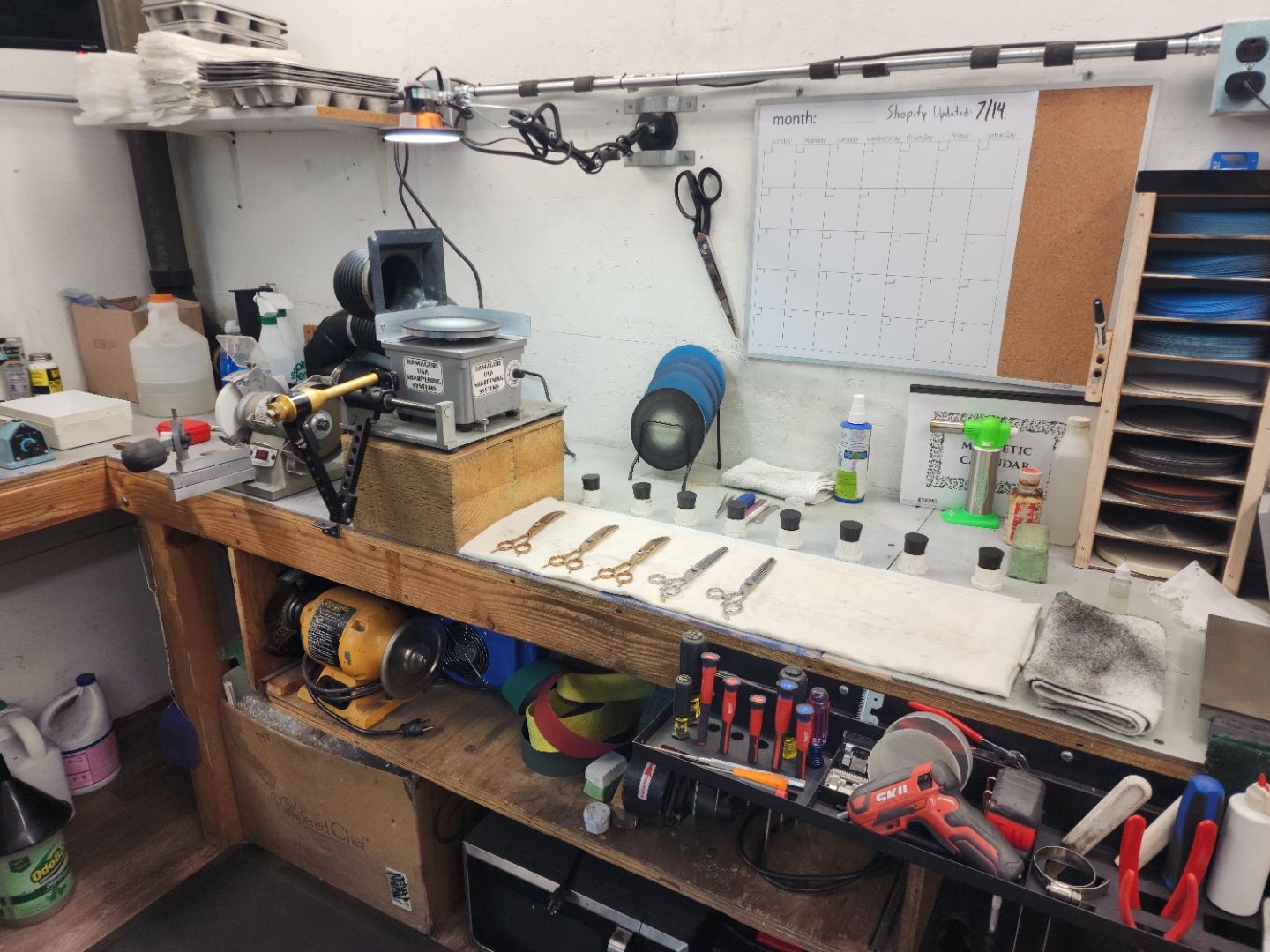 Precision Sharpening workshop in Shelley Idaho